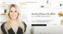 Desktop Screenshot of elizabethrider.com